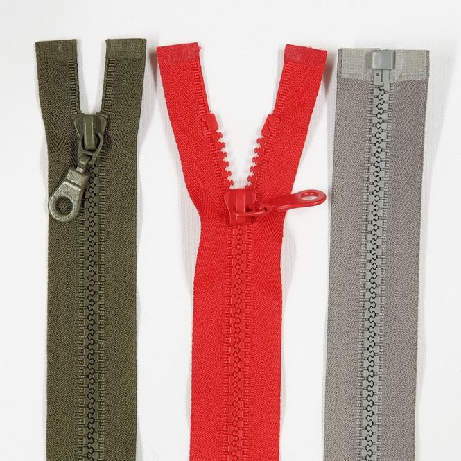 Hovedbilde Jakkeglidelås 6 mm GT nylon delbar glidelås