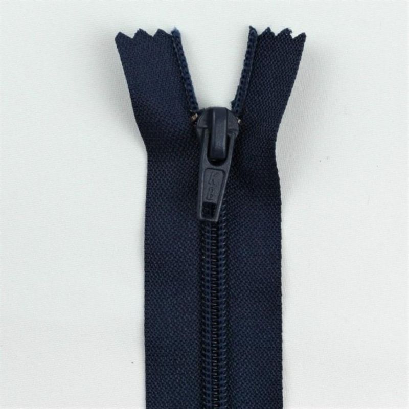 Bukseglidelås nylon 6 mm - flere farger og lengder - spiralglidel