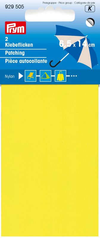 Selvklebende lappelapp Prym 505 gul 