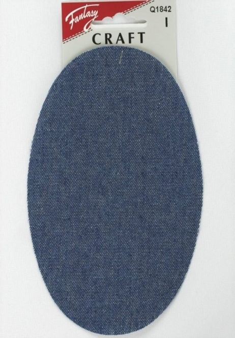 Hovedbilde Denim lappelapp mellomblå reparasjonslapp jeans / ...