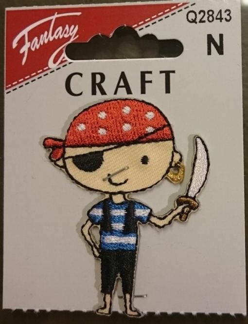 Hovedbilde Strykemerke piratgutt symerke