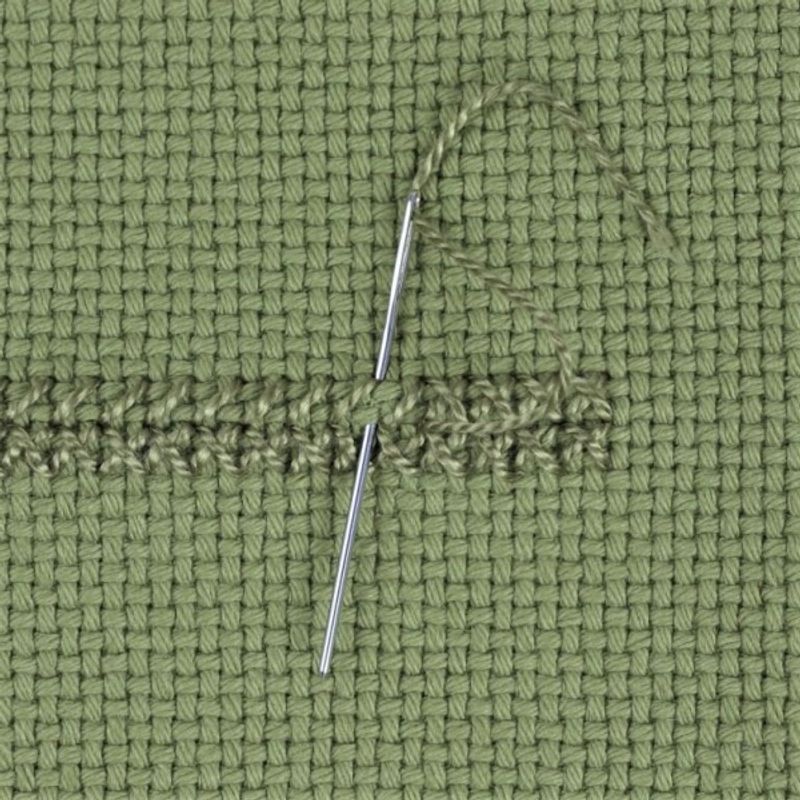 Broderinål Permin-nålen No 26  uten spiss