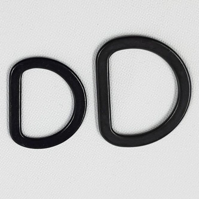 Hovedbilde D-ring flat oksydert
