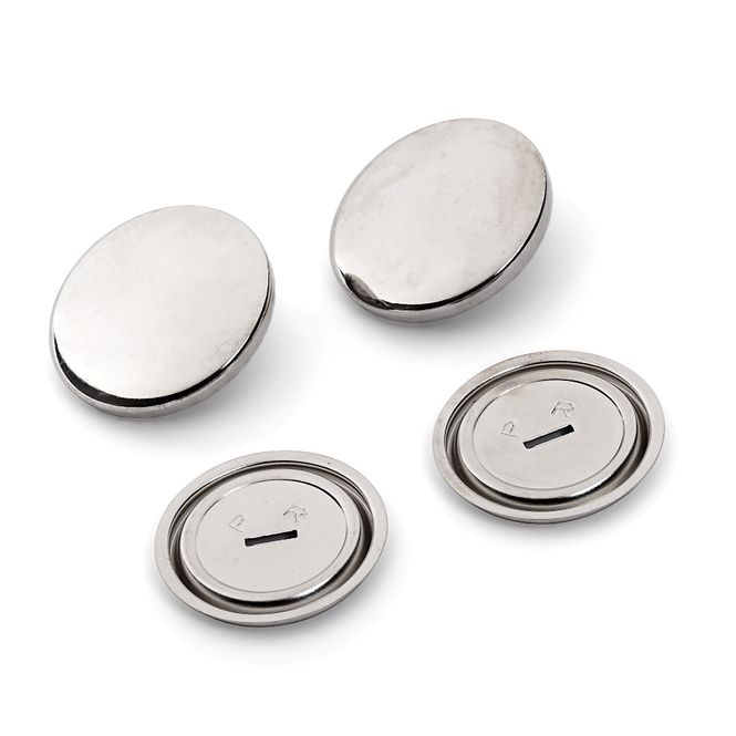 Hovedbilde Overtrekksknapp 29 mm metall