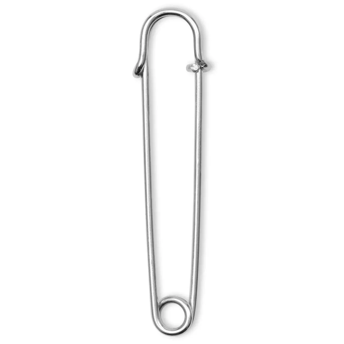Sikkerhetsnål Kiltnål 7,6 cm Blank
