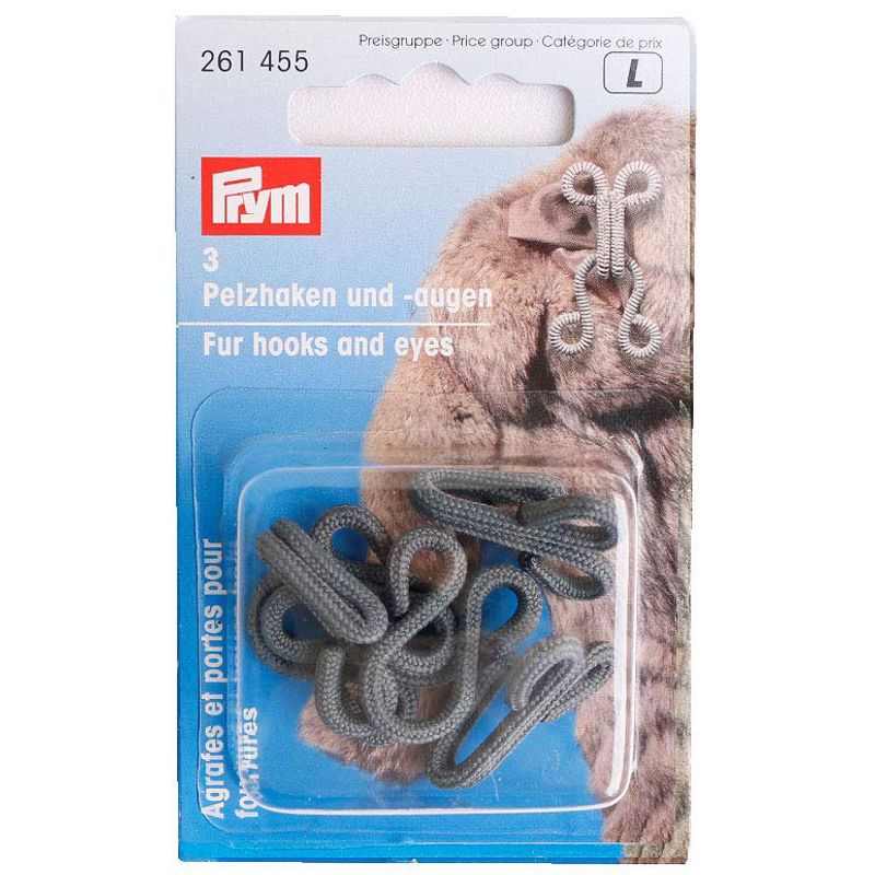 Pelshekter grå - 3 sett