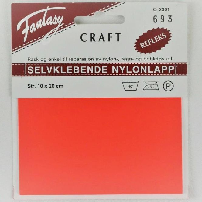 Hovedbilde Selvklebende reflekslapp oransje reflex