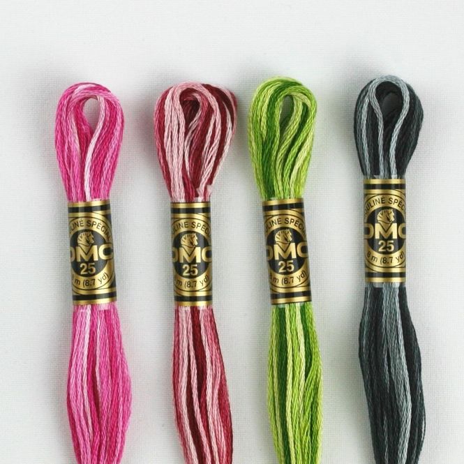 Hovedbilde DMC Mouline No. 117 Flammegarn brodergarn bomull