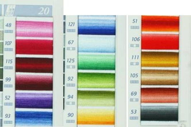 Hovedbilde DMC Mouline No. 117 Flammegarn brodergarn bomull