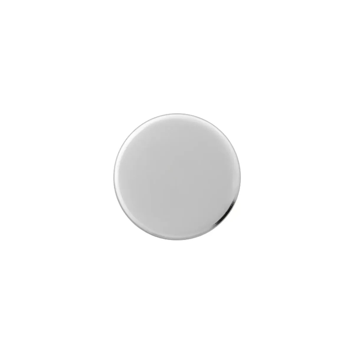 Jeansknapp sølvfarget skruknapp