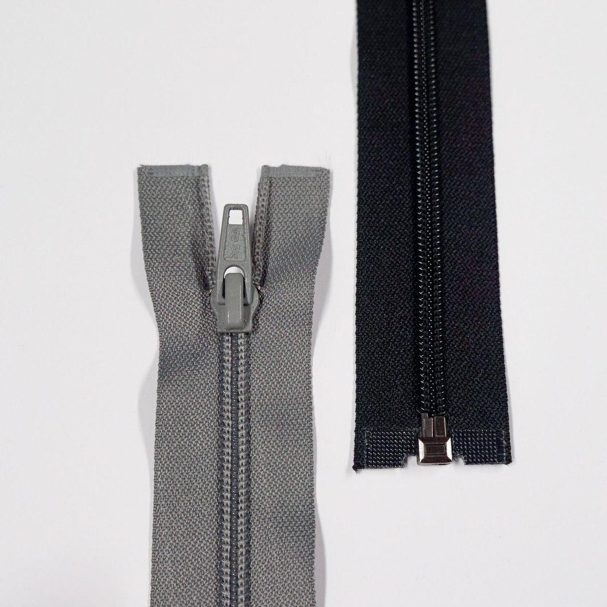 Jakkeglidelås 6 mm nylon spiral delbar glidelås