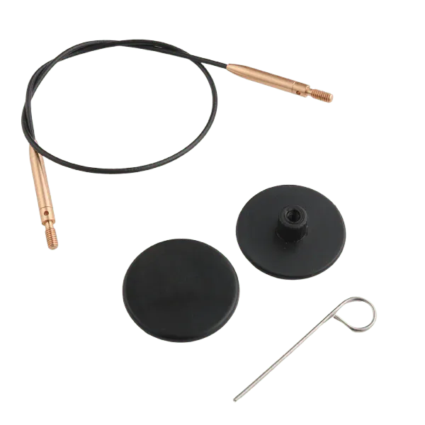 Hovedbilde KnitPro løse vaiere 360 gr. sving  stålwire 40 - ...