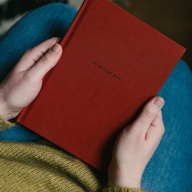 Hovedbilde My Knitting Notes - prosjektnotatbok for ...