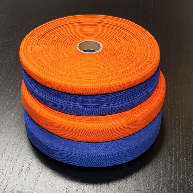 Bendelbånd 25 mm flere farger