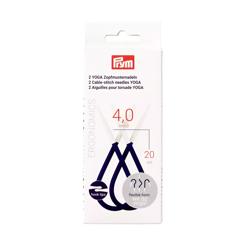 Flettepinner Yoga Prym 2 stk - 4 mm