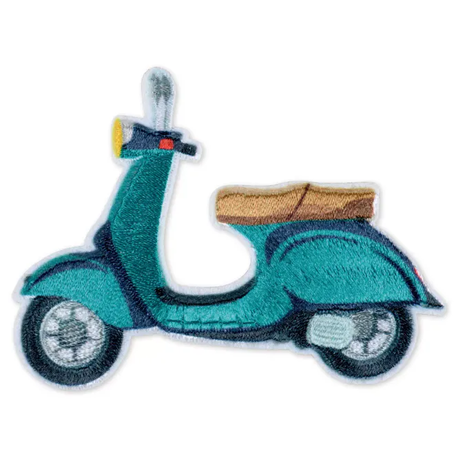 Hovedbilde Strykemerke scooter turkis symerke