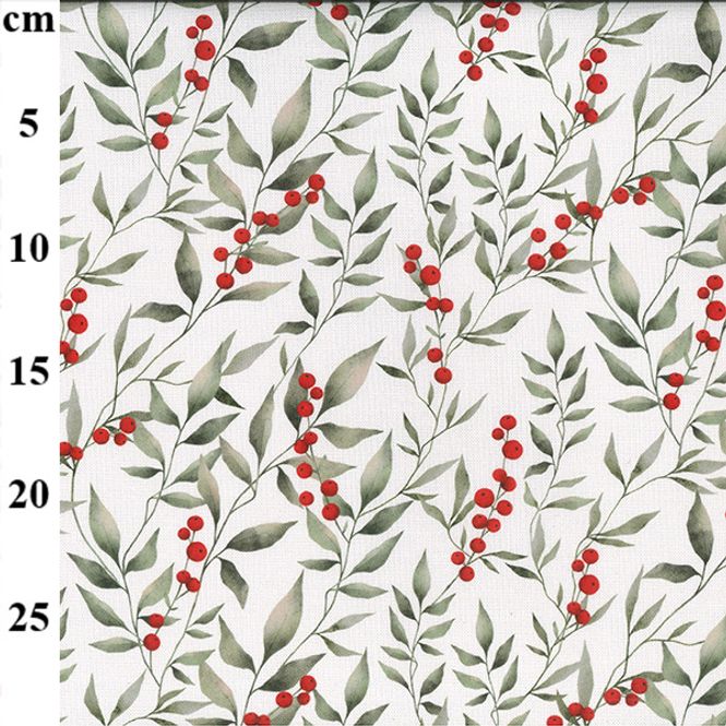 Hovedbilde Canvas lett Winter berry design 1 på natur