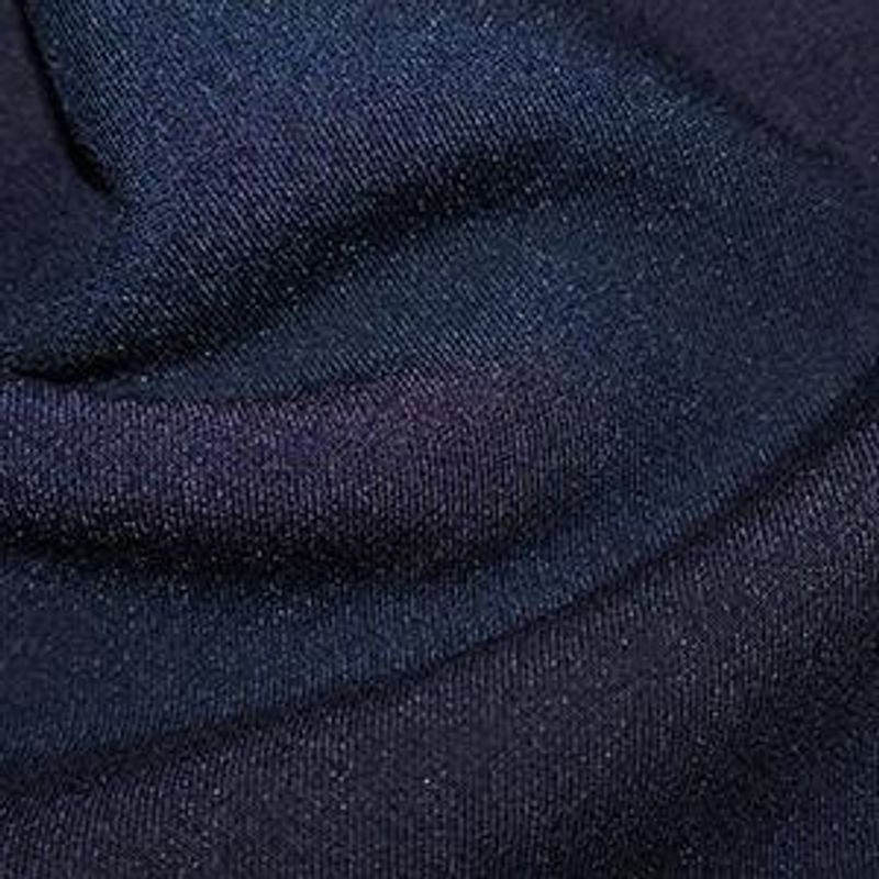 Stretch buksestoff marine