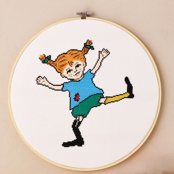 Hovedbilde Pippi Langstrømpe bilde  30 cm 