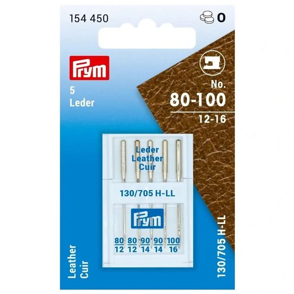 Hovedbilde Symaskinsnåler Lær / Skinn 80 - 100