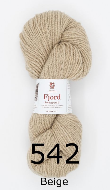 Fjord Sokkegarn 2 - alle farger