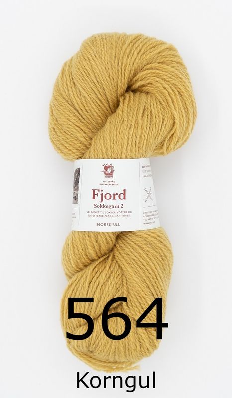 Fjord Sokkegarn 2 - alle farger