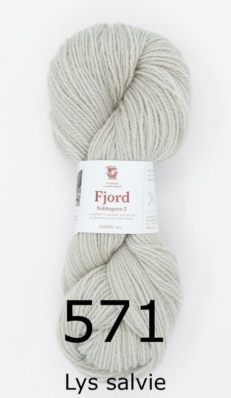 Fjord Sokkegarn 2 - alle farger