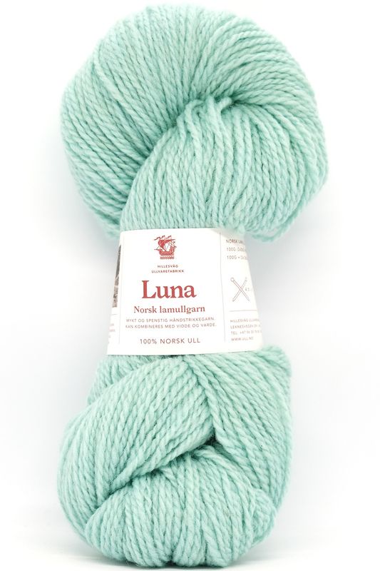 Luna - Norsk lamullsgarn 100 g Hillesvåg Fabrikker