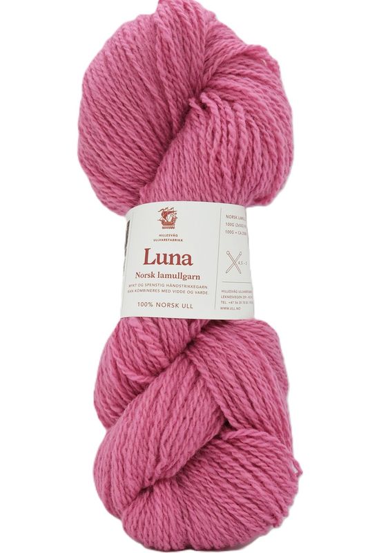 Luna - Norsk lamullsgarn 100 g Hillesvåg Fabrikker