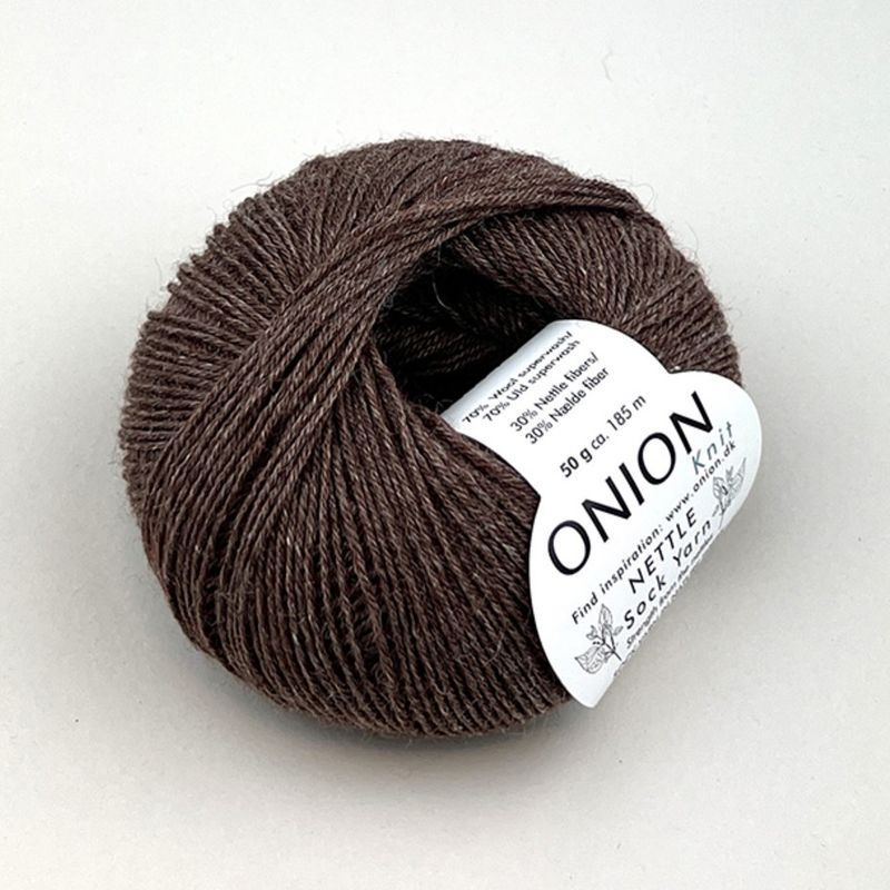Onion Nettle sokkegarn med neslefiber 50 g