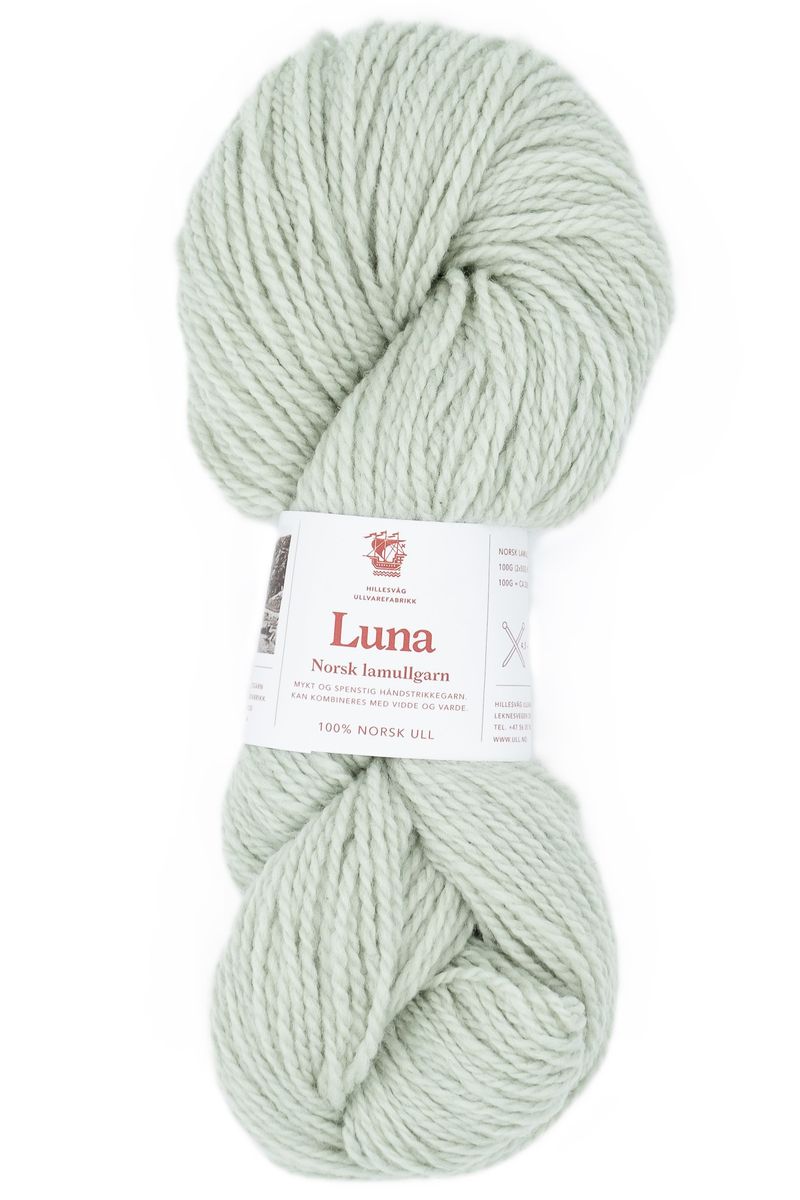 Luna - Norsk lamullsgarn 100 g Hillesvåg Fabrikker