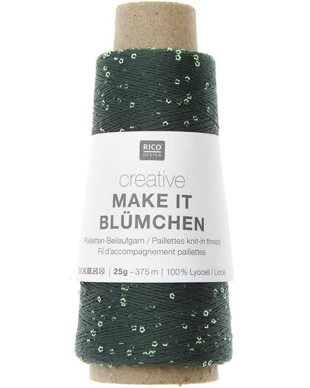 Creative Make It Blümchen - paljett følgetråd 375 m