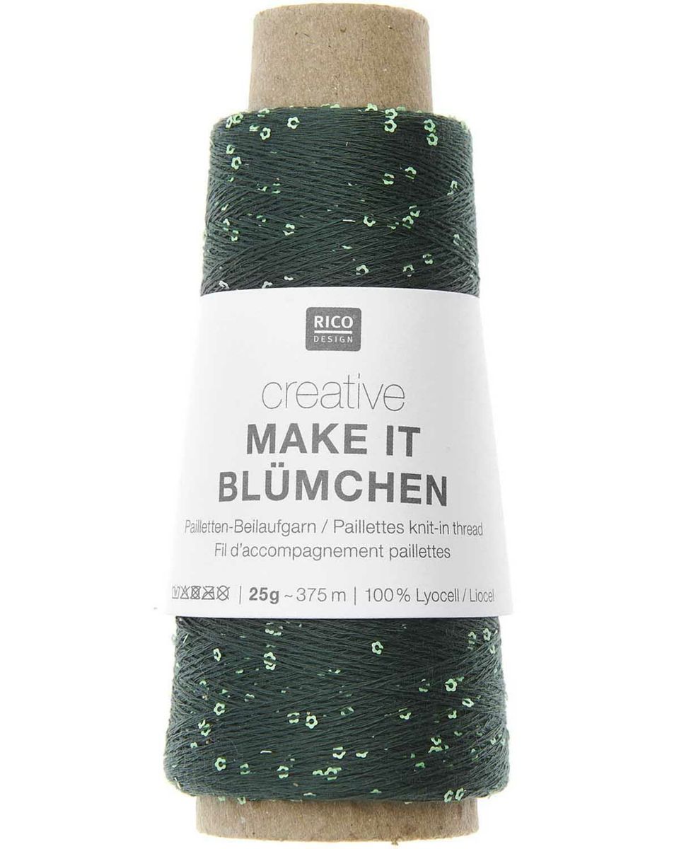 Creative Make It Blümchen - paljett følgetråd 375 m