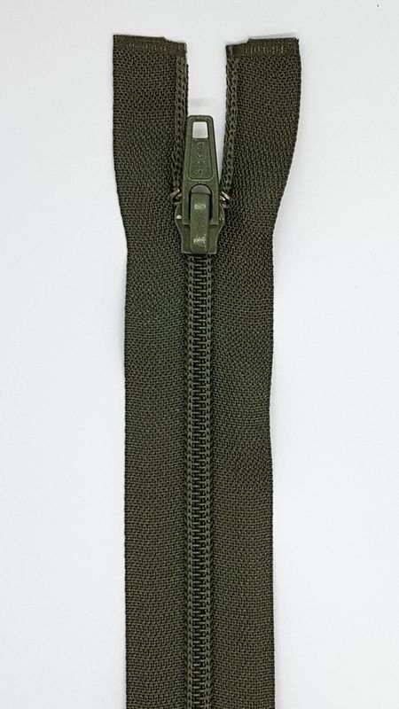 Jakkeglidelås 6 mm nylon spiral delbar glidelås