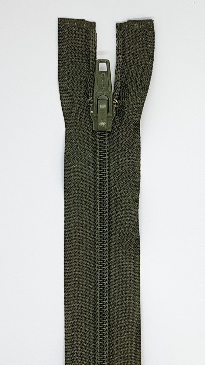 Jakkeglidelås 6 mm nylon spiral delbar glidelås