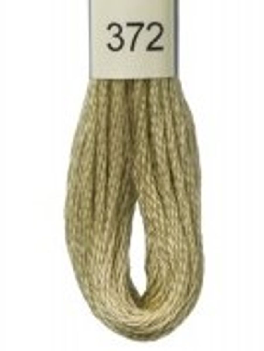 DMC Mouline No. 117 ensfarget brodergarn bomull