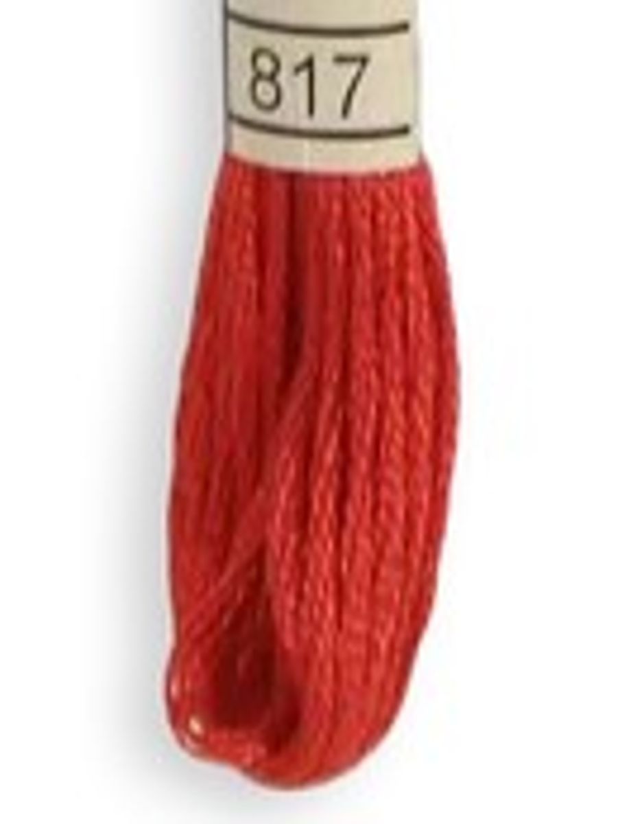 DMC Mouline No. 117 ensfarget brodergarn bomull