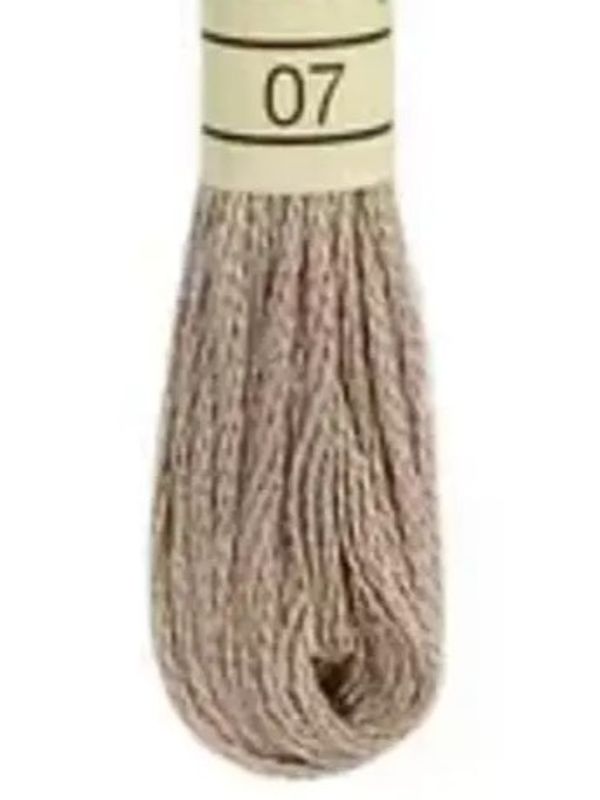 DMC Mouline No. 117 ensfarget brodergarn bomull