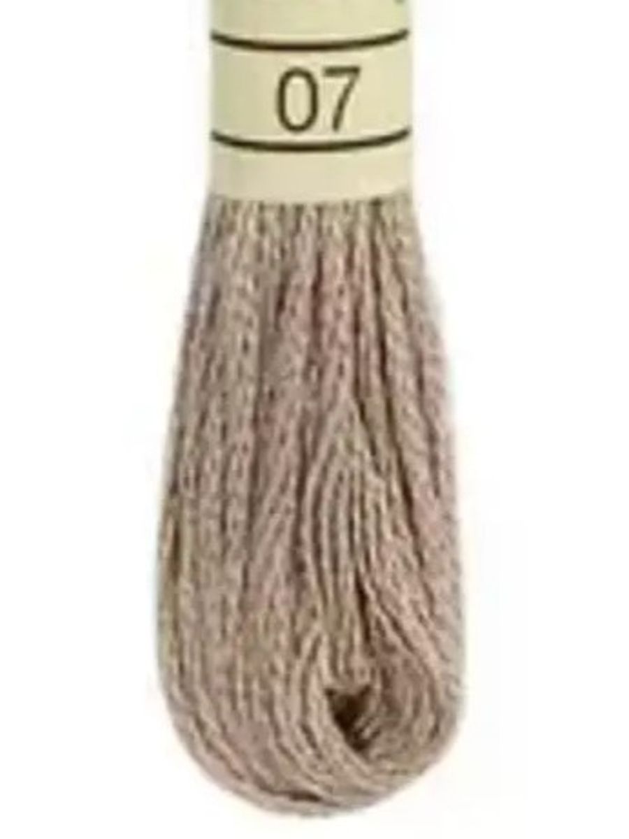 DMC Mouline No. 117 ensfarget brodergarn bomull