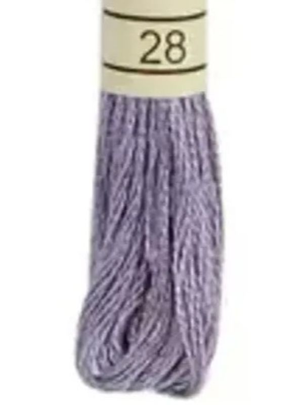 DMC Mouline No. 117 ensfarget brodergarn bomull