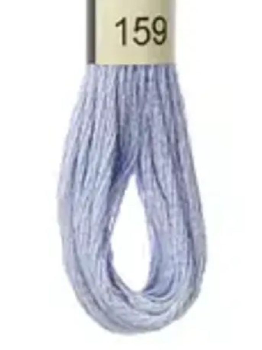DMC Mouline No. 117 ensfarget brodergarn bomull
