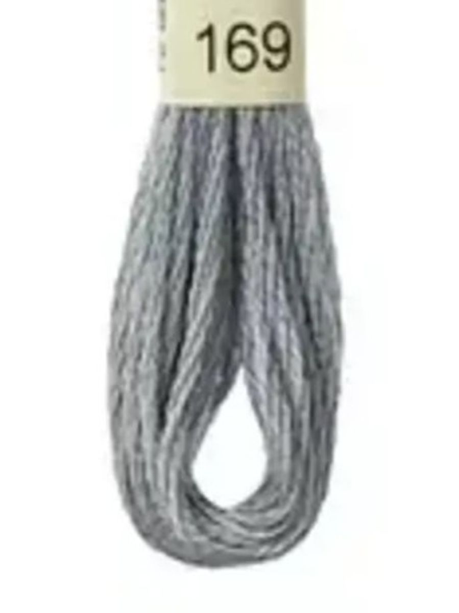 DMC Mouline No. 117 ensfarget brodergarn bomull
