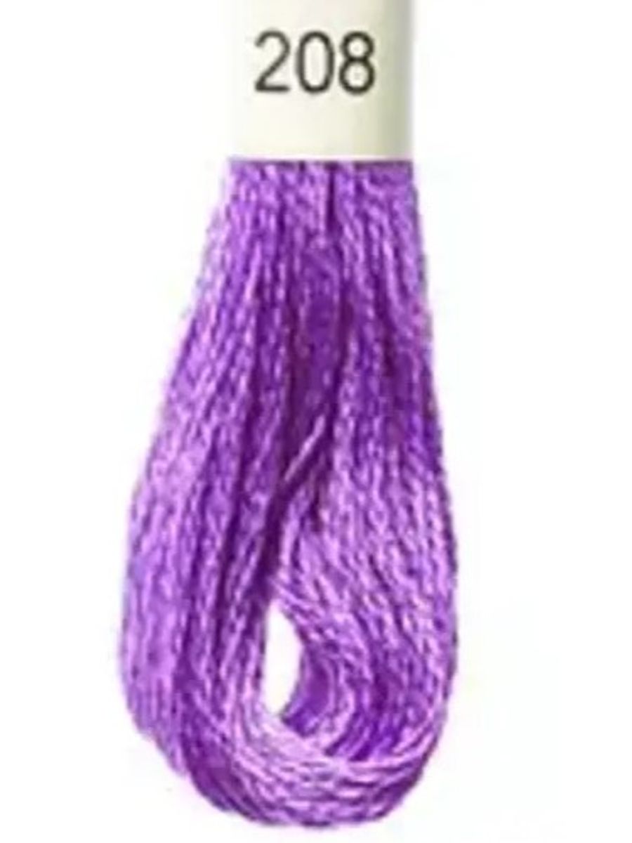 DMC Mouline No. 117 ensfarget brodergarn bomull