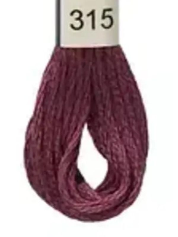 DMC Mouline No. 117 ensfarget brodergarn bomull