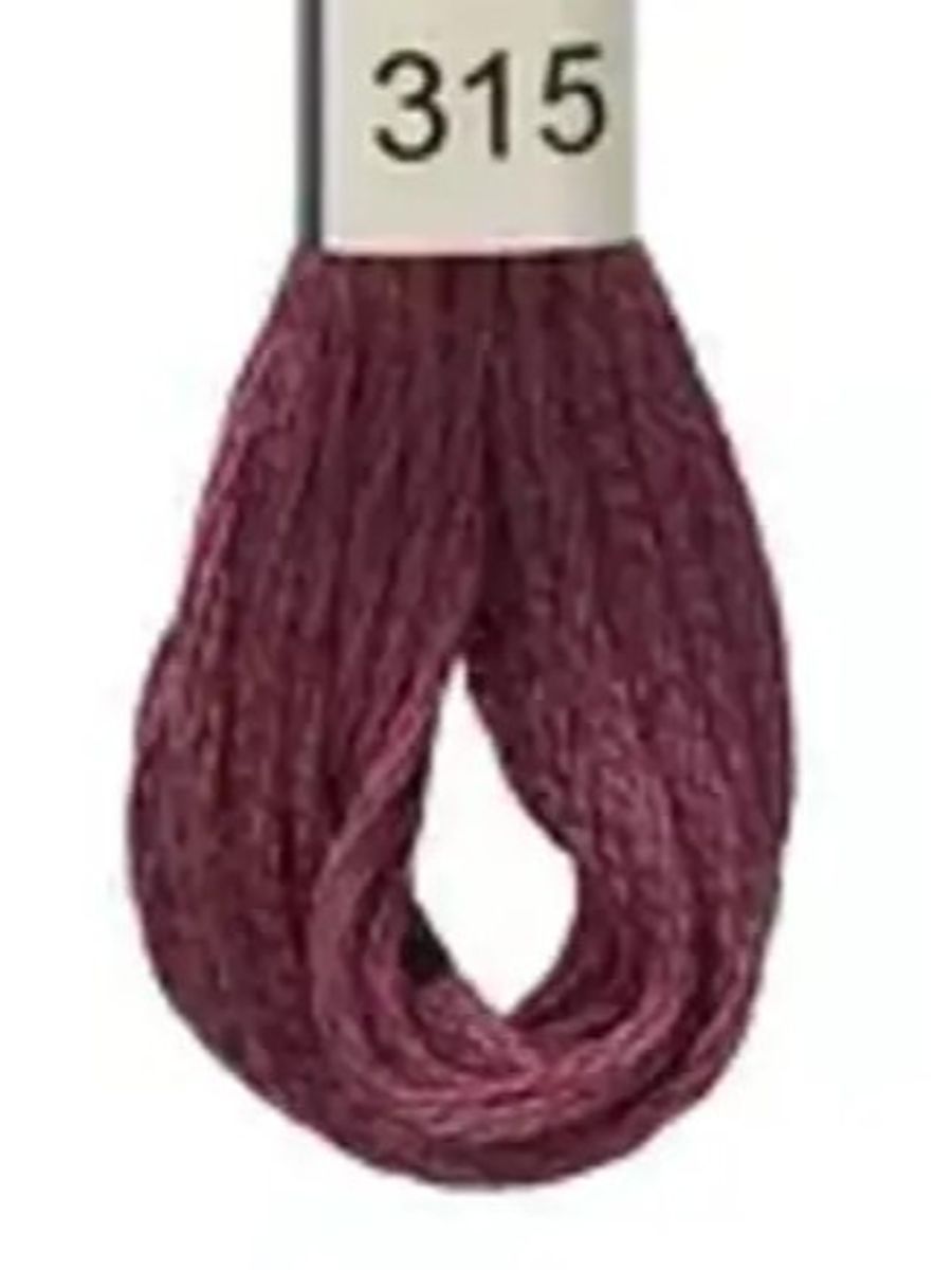 DMC Mouline No. 117 ensfarget brodergarn bomull