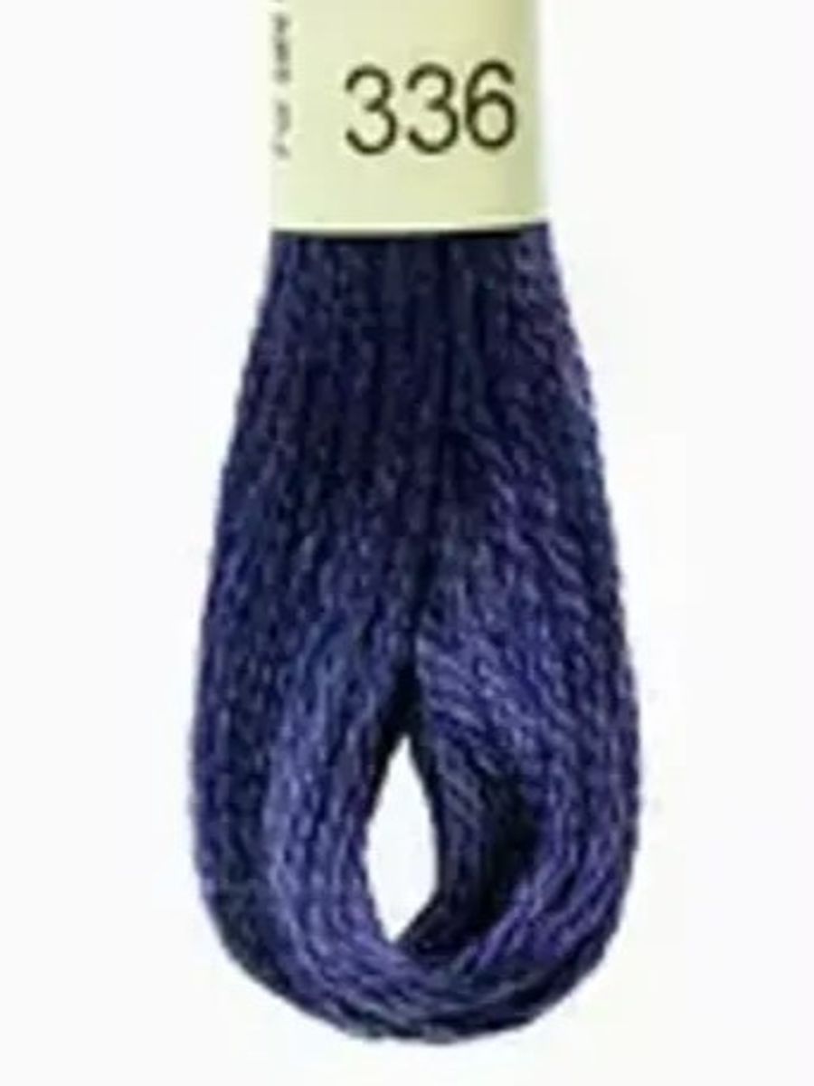 DMC Mouline No. 117 ensfarget brodergarn bomull