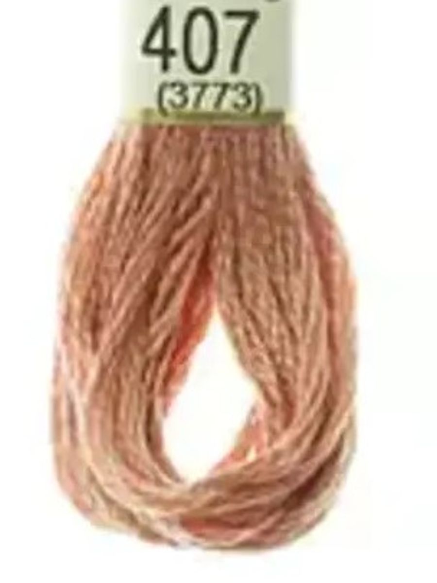 DMC Mouline No. 117 ensfarget brodergarn bomull