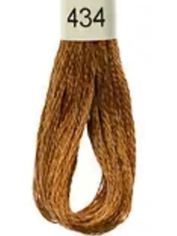 DMC Mouline No. 117 ensfarget brodergarn bomull