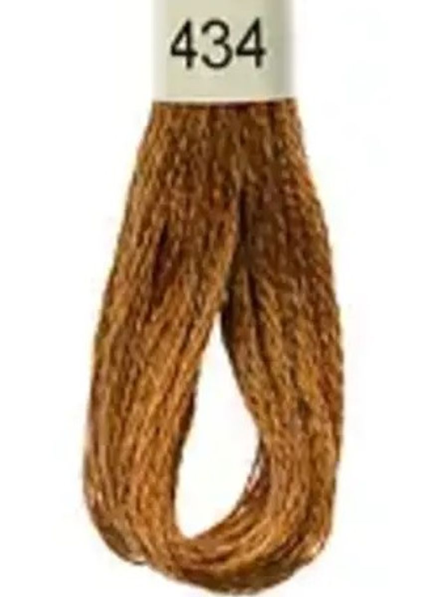 DMC Mouline No. 117 ensfarget brodergarn bomull
