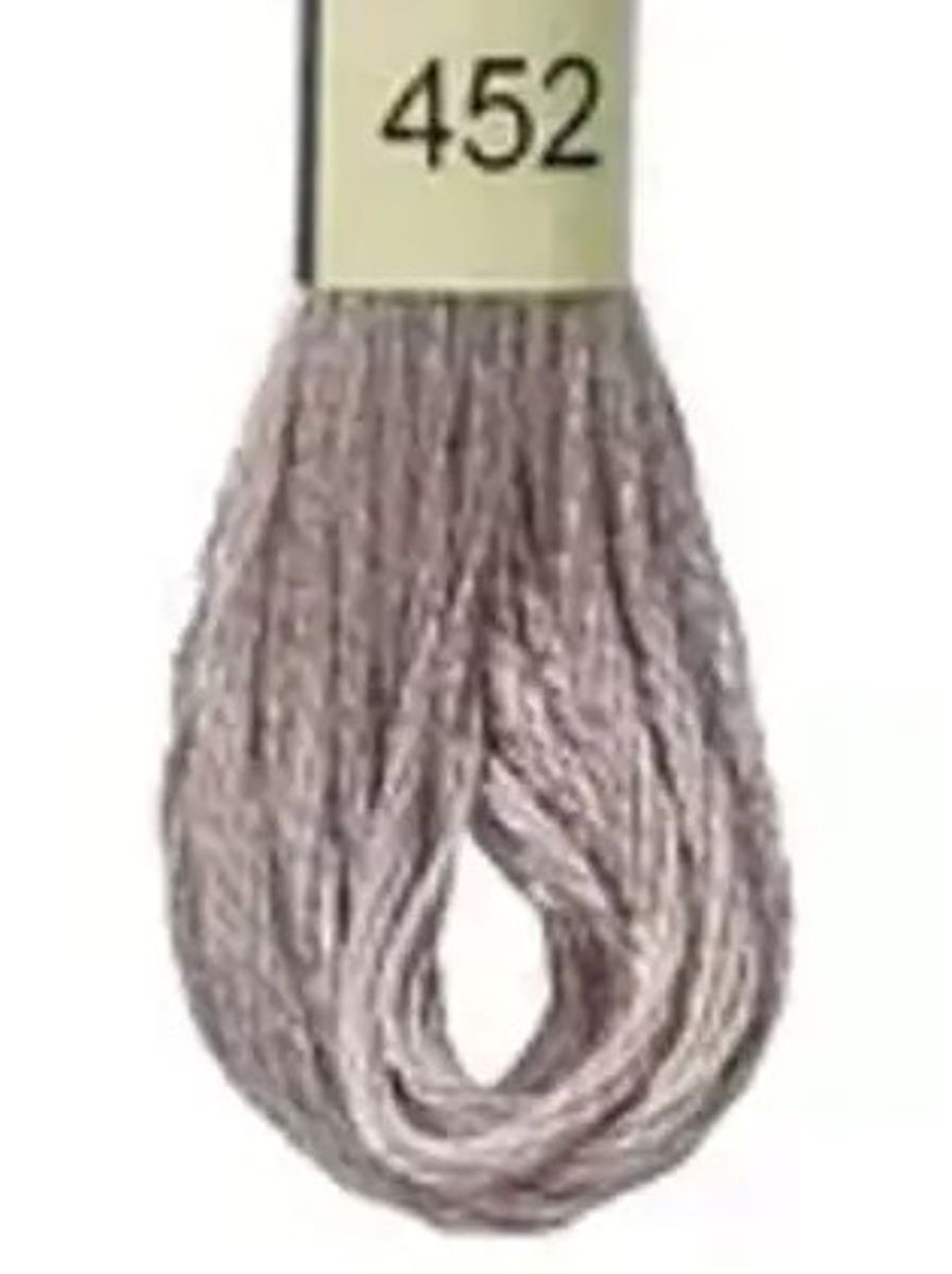 DMC Mouline No. 117 ensfarget brodergarn bomull
